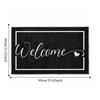 Flower Absorbent Mat Letter Floor Mat Wear-resistant Bathroom Mat  Entrance Hall