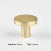 Round Brass Dresser Knobs Drawer Handle Cabinet Door Handle Antique Antique Kitchen furniture Hardware Knob Kitchen  Handles