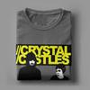 Koszulka Crystal Castles dla Mężczyzn Szalona Czysta Bawełna T-Shirty Okrągły Dekolt Krótki Rękaw Koszulka Pomysł na Prezent Ubrania