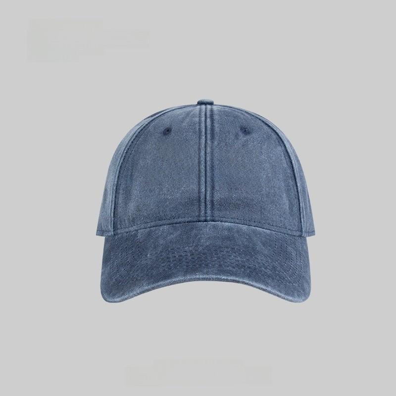 Classic Cotton Baseball Cap With Curved Brim And Embroidered Alphabet For All Seasons Sun Protection