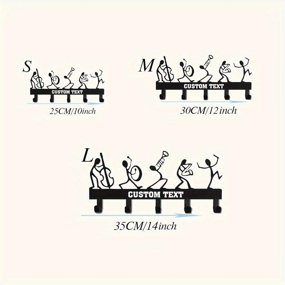 Unique Handmade Customizable Metal Wall Art Contemporary Home Decor Easy Install Indoor Gift 25cm