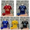 THAILAND National Football Soccer Vintage Shirt Polo Unisex Men Women Training JERSEY CHEER Print Quick Dry Short Sleeve Uniform Elephant Badge Logo