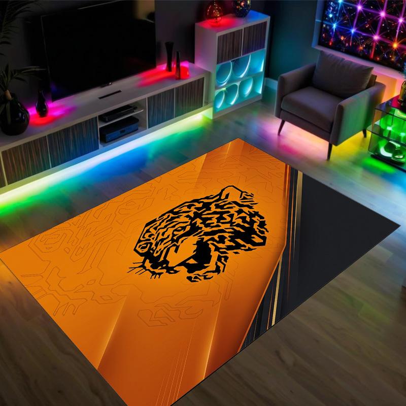 Tappeto in velluto di cristallo Design Hull FC Accogliente Non?Tappeto Stampato Antiscivolo per Camera da Letto Soggiorno Ingresso