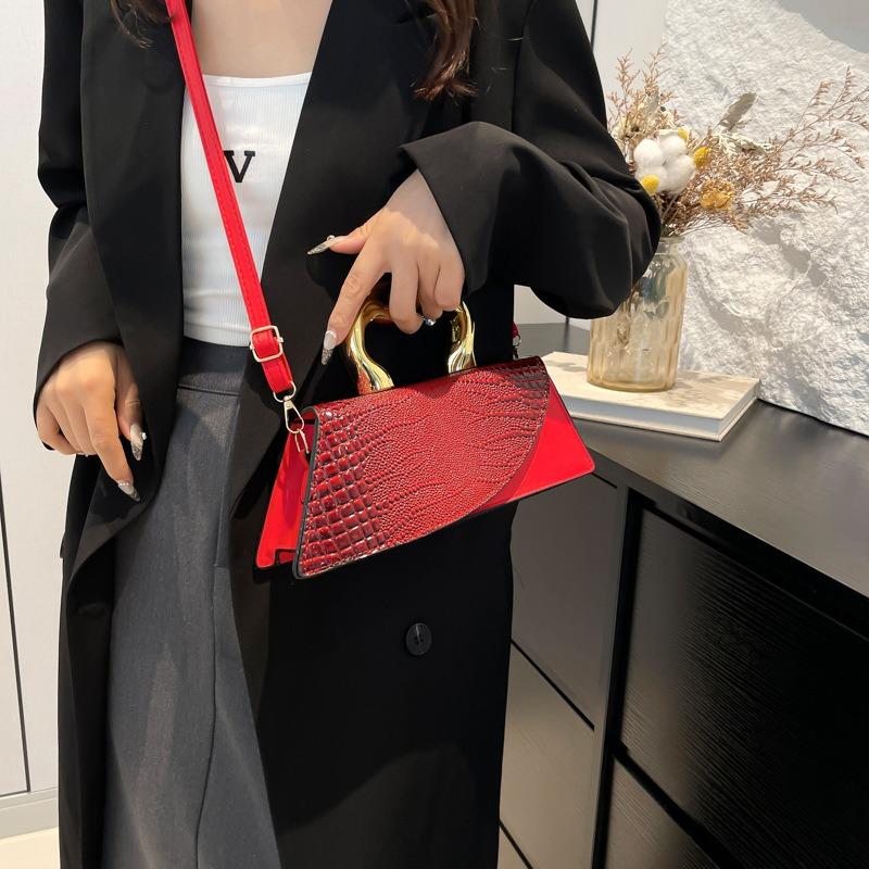 Niche Design Handbag Autumn New High-value Temperament Personalized High-value Shoulder Small Square Bag