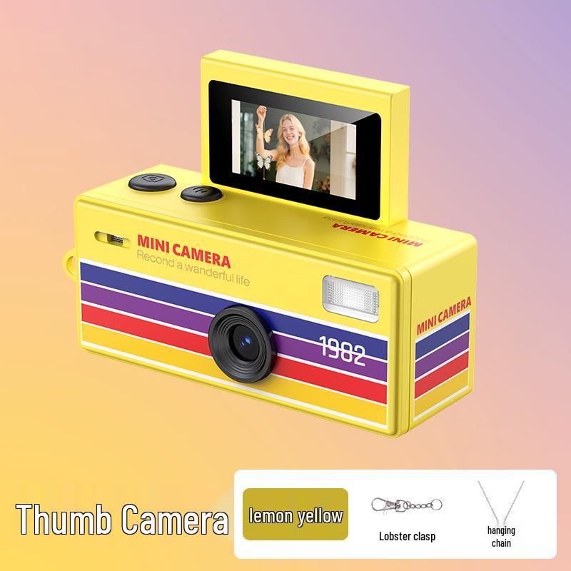 LK-030 Student Flip-up Display Camera: Pocket-Size Photo & Video Recorder for Kids