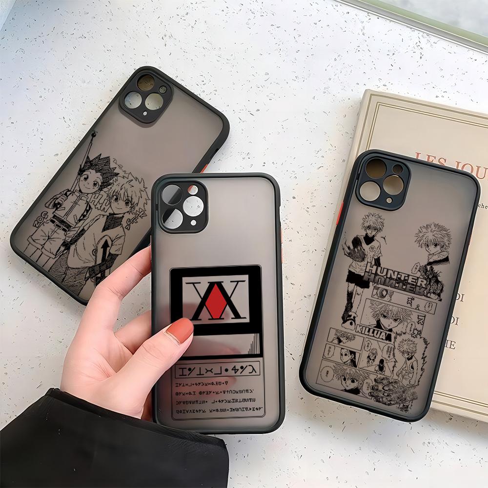 HOT Anime Hunter X Hunters Phone Case For iPhone 17 16e 16 15 14 13 12 11 Mini Pro Air  Max X XR XSMax 7 8 Plus Matte Clear