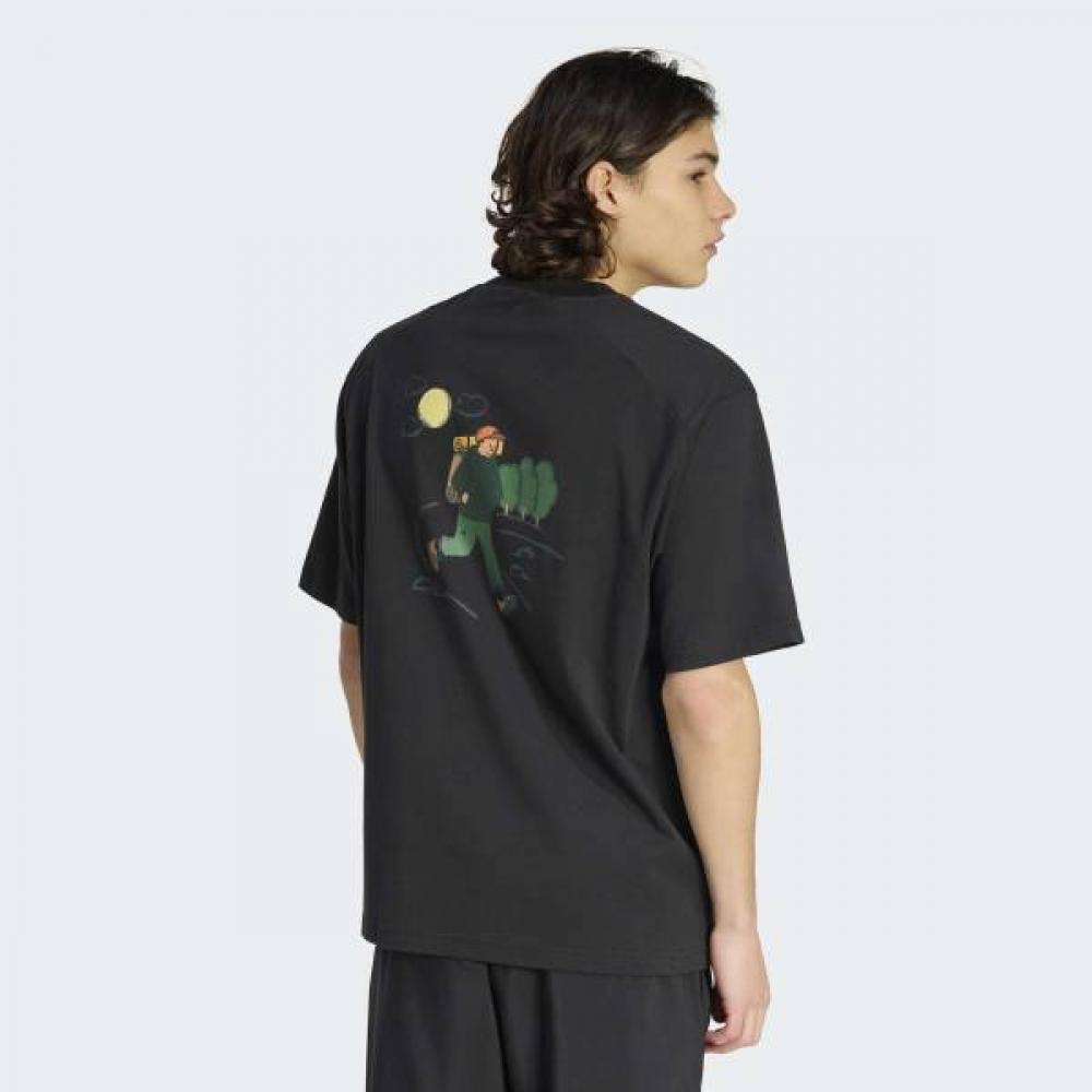 Adidas Doodle Hiking Graphic T shirT Kb4898