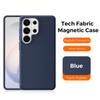 Magnetic Tech Fabric Phone Case For Samsung Galaxy S24 S25 S26 Ultra For Magsafe Wireless Charging TechWoven Anti-Slip Cover