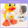Singing Dancing Cartoon Duckling Electric Light Music Kids Toys Christmas Gifts