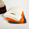 Knitted Hats Women Black Beanie Thick Hat Winter Hats Beanies  Skullcap