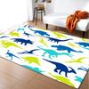Cartoon Living Rom Area Rug Dinosaur Animal Print Nordic Style Carpet Rug for Bedroom Sofa Doormat Home Decor Non-slip Floor Mat