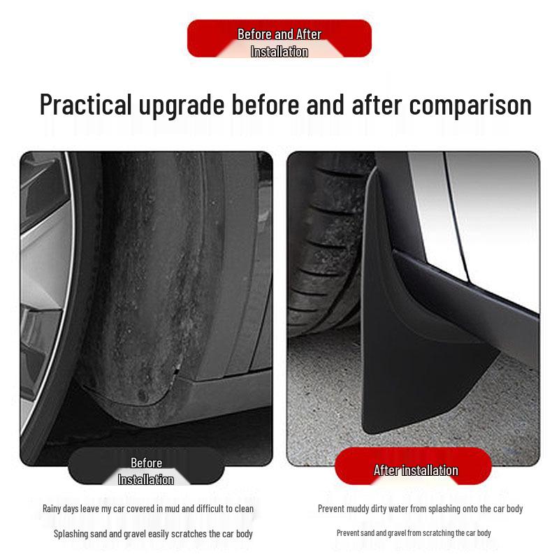 Refreshed Model Y/3 Tesla Mudguards & Tire Flaps