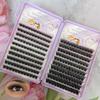 10/20/32Rows Mixed Length Dense Grafted False Eyelashes 12-16MM DIY Lashes Extension  Daily