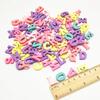 100Pcs Colorful 15mm Wooden Letters Alphabet Wood Slice Wall Decorative DIY Crafts Scrapbooking for Kids Home Accessories letter