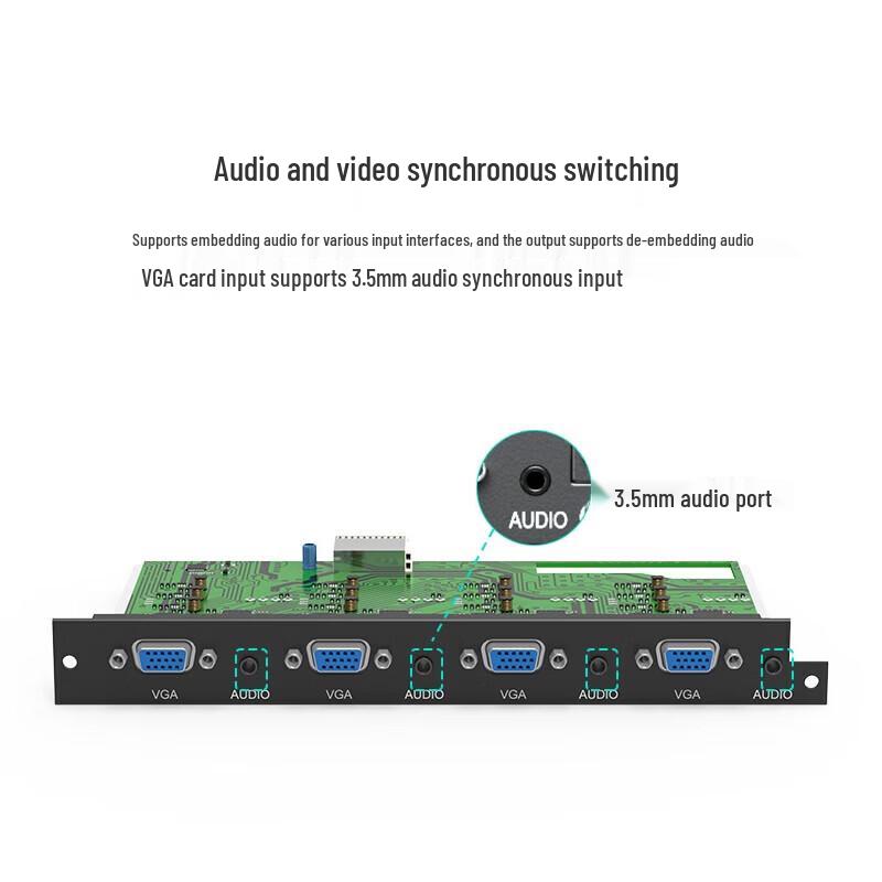 MT-viki Modular AV Matrix Switcher System Components
