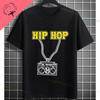 Lustiges Breakdance Grafik-T-Shirt Mit Breakdance-Buchstabendruck 100% Baumwolle Kurzarm Rundhalsausschnitt Design Für Freizeitkleidung