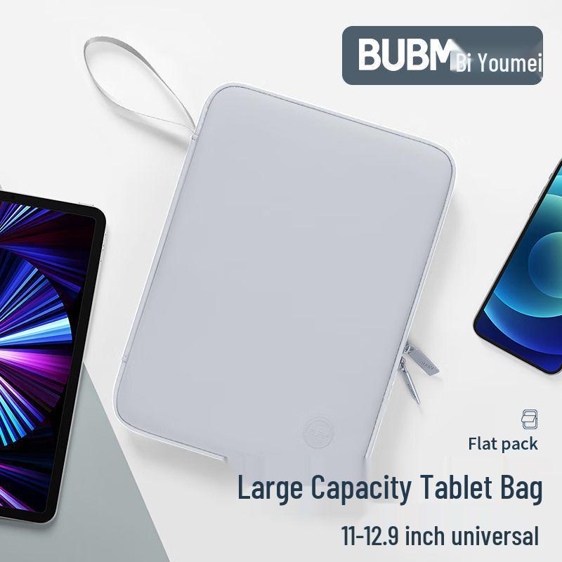 Wasserdichte Leder-Handtasche für Tablet & Laptop – Herren- & Damen-Sturzschutz, tragbare iPad-Aufbewahrung