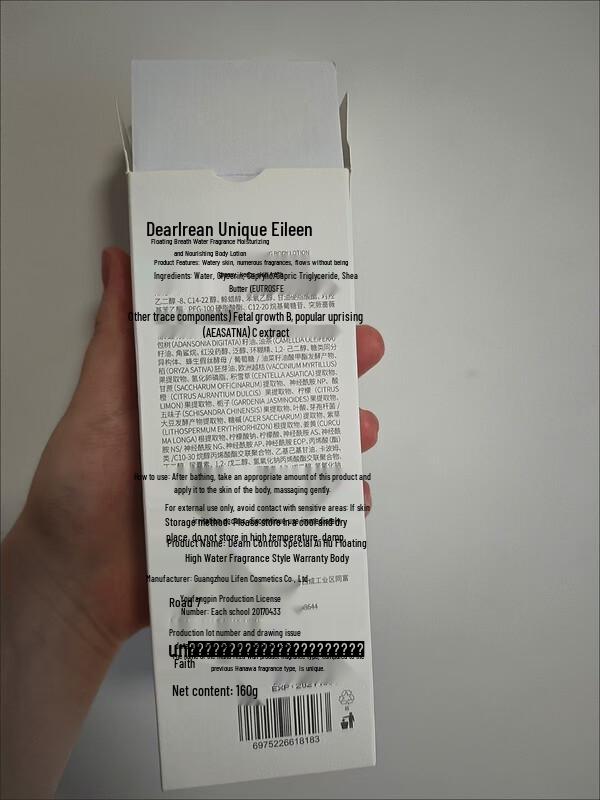 Unique Irene Rose Poetry Body Lotion