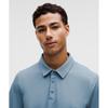 Lululemon Men S Showzero  claSSic Fit Polo Shirt Steel Blue