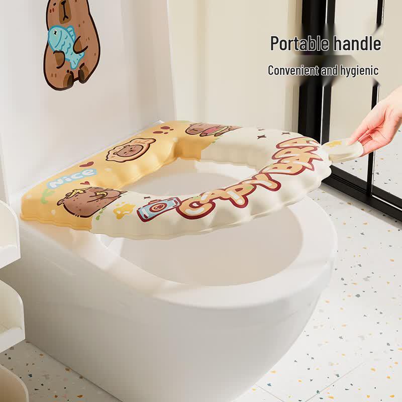 bydoll Antibacterial Waterproof EVA Toilet Seat Cover