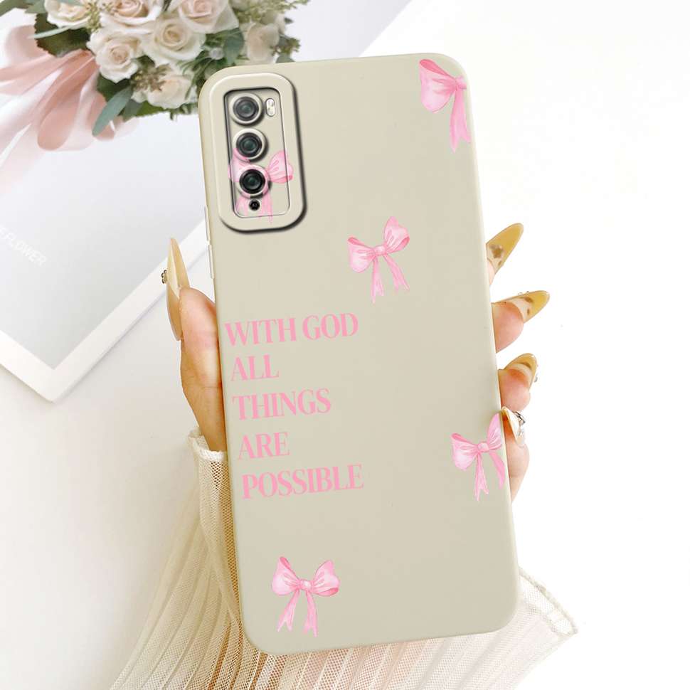 

For Huawei Enjoy 20 Pro 5G DVC-AN20 Case Cartoon Simple Style Silicone Cover For Huawei Enjoy Z 5G DVC-AN00 Phone Cases Bumper Enjoy 20 Pro 5G