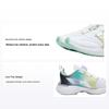 Li Ning Children Canglan 2.0 Low Top Running Shoes Kids Sneakers White Gray Green YKFT034-3