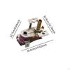 Thermostat Switch Thermal Control Spare Parts Sturdy Replacing Electric Oven M4 Screw