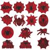 Red Cartoon Spider Decorative Embroidered Patch for Clothing