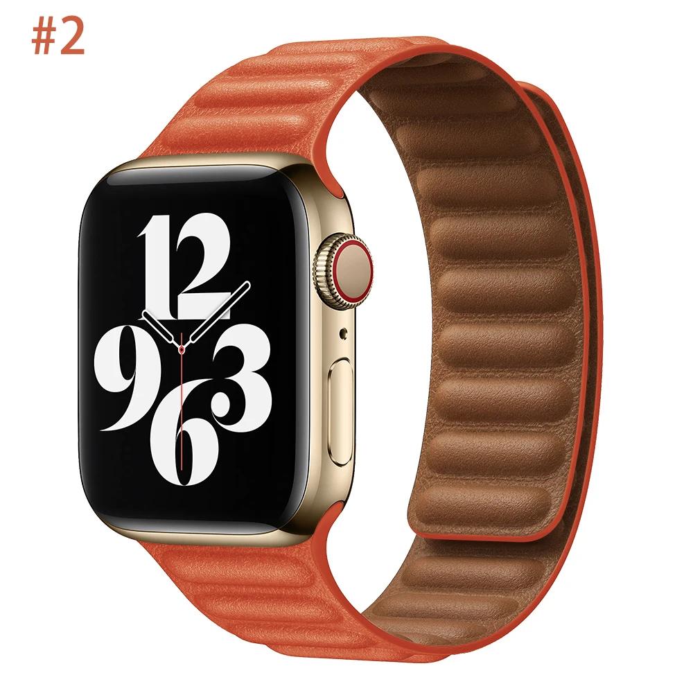 Nový FineWoven řemínek pro Apple Watch 44mm 40mm 45mm 49mm 41mm Originální magnetický náramek iWatch Series 9 8 SE 7 Ultra 2