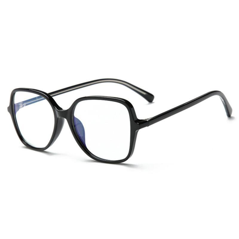 Drak Green Frame Anti-Blue Light Polygon  Prescription Eyeglasses  Shortsighted Spectacles 0 -0.5 -0.75 To -6.0