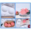 3D Watermelon Shaped Silicone Molds Fondants Molds Bakings DIY Supplies Nonstick