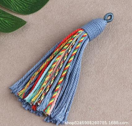 

Hand-woven Tassels One Size