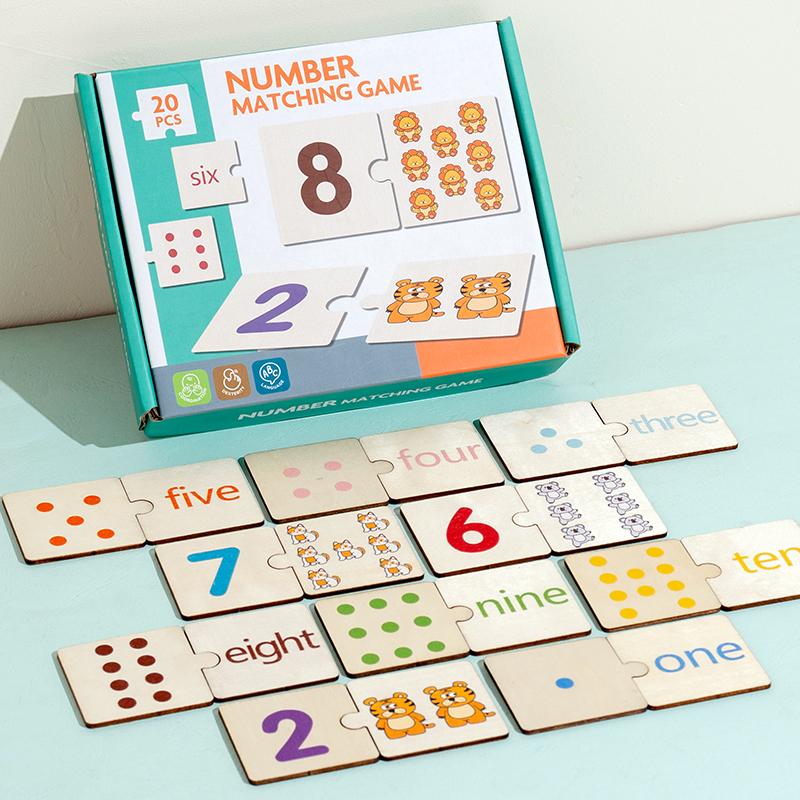 Mathematics early childhood toys, baby educational number games, children s Montessori education, fun learning