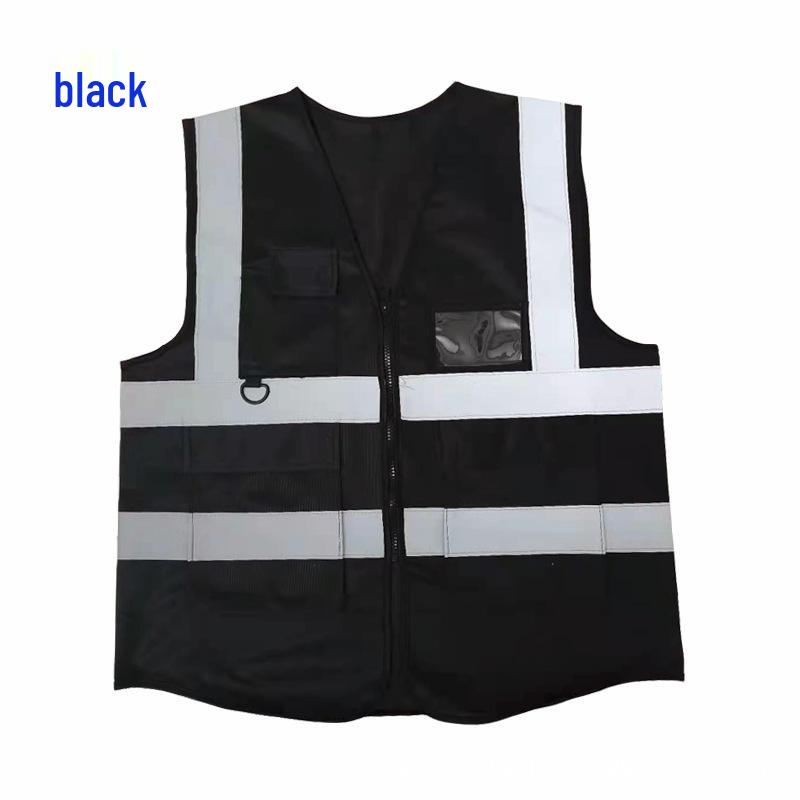 13-Color Functional Multi-Pocket Reflective Safety Vest