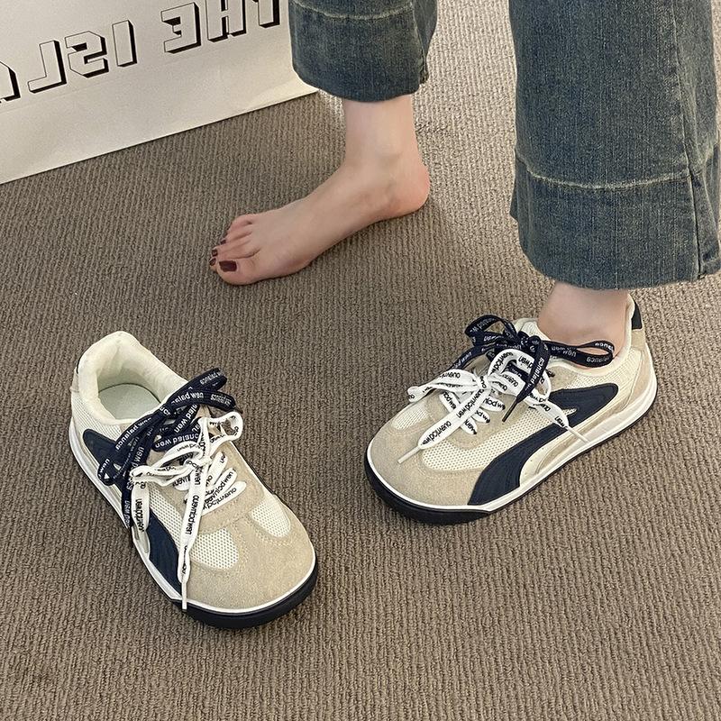 Versatile thick-soled bread super fire leisure sports moral training women's shoes 2025 autumn new popular Forrest Gump shoes women's