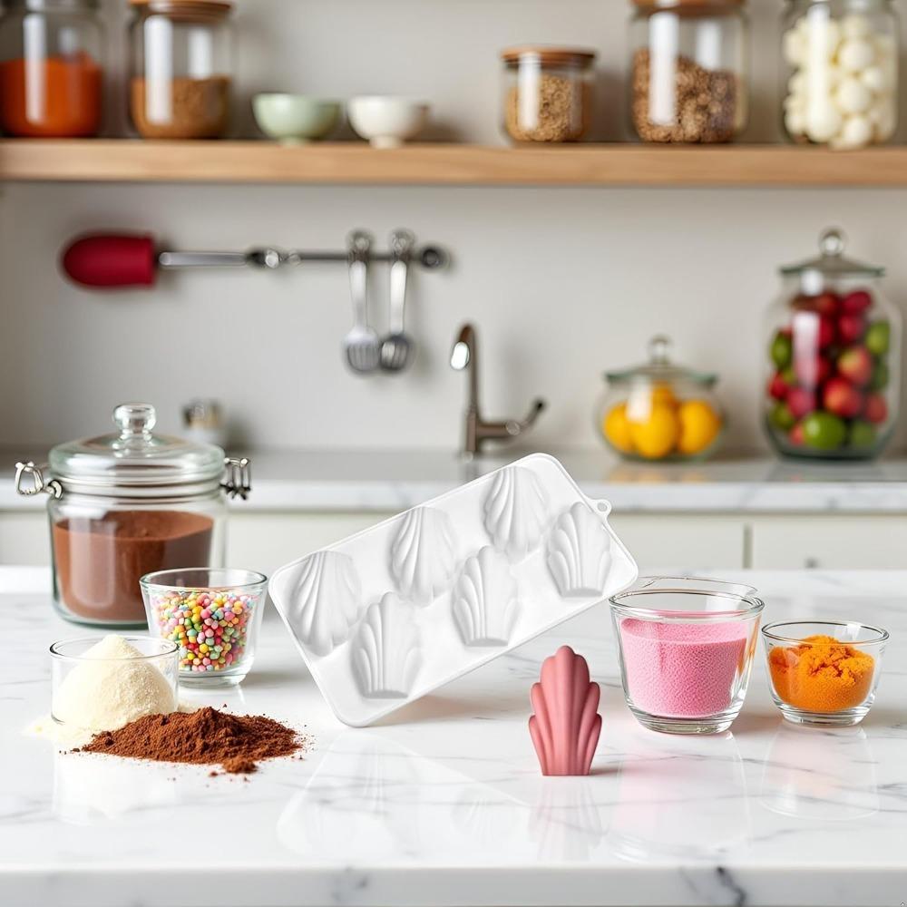 6 Hole Cake Mold Chocolate Mousse DIY Cakes Silicone Molds Candy Making Supplies Dessert Cake Decorating Tools Bakeware