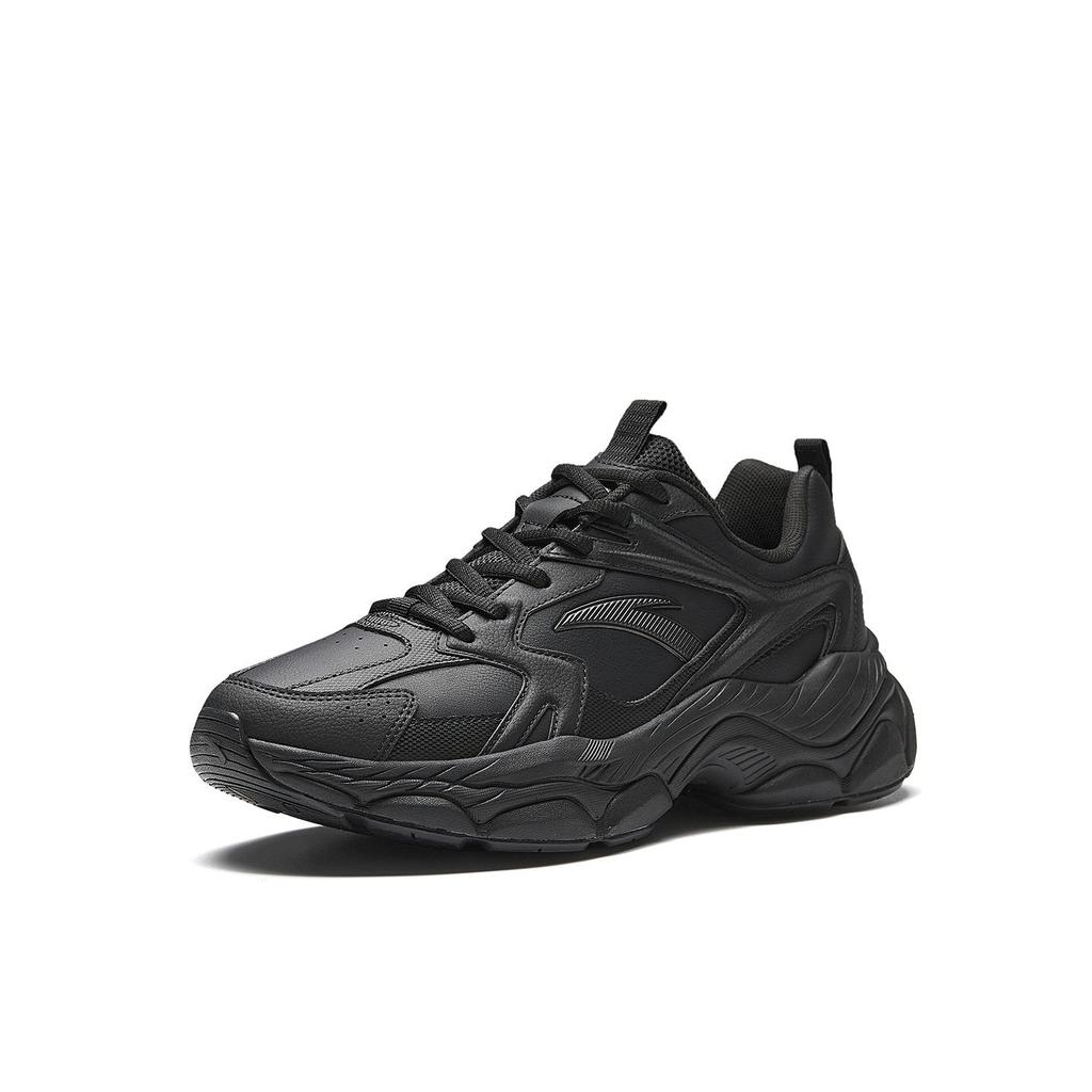 Anta Chunky Retro Dad Shoes Men Black White Grey 112618818-7