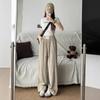 Washed Tencel Jeans Women's Spring Thin High Waist Straight Wide Leg Pants New Loose Casual Sickle Pants