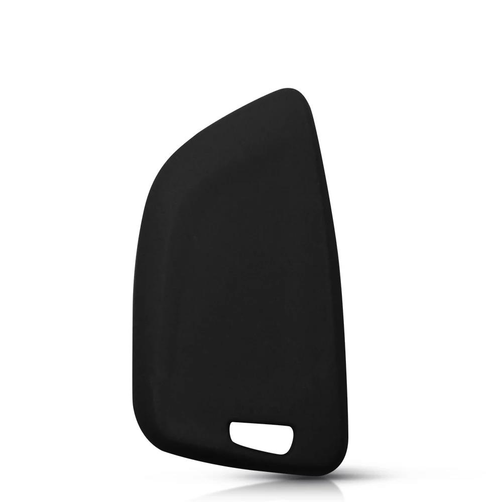 KEYYOU Silicone Key Case Cover For BMW 525li F15 F16 F48 F85 G30 G11 M 2018 X1 X3 X4 X5 X6 35i 50i Keyless Fob Shell Protector