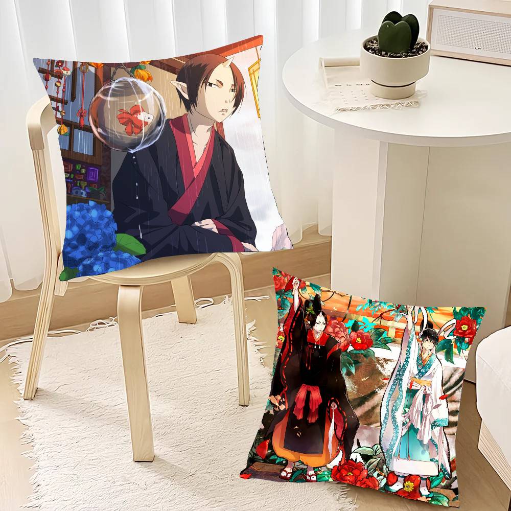 Hozuki's C-Coolheadedness Anime Pillow Case Home Decor Throw For Sofa Bed Car Room Decor Gift Idea