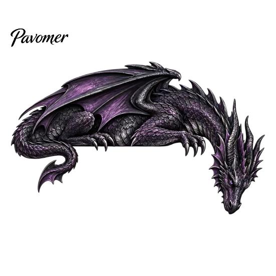 Collectible Dragon Figurine Sleeping Door Topper, Medieval Fantasy Wall Decor for Doorway, Rustic Home Accessories Corner Decor, No Drill