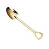 Stainless Steel Shovel Spoons Lightweight Portable Creative Food Safe for Ice Cream Travel Office Snack Time