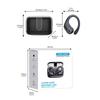 Wireless Sports Headphones IPX5 Waterproof 12H Entertainment Highdefinition Call Noise Cancelling Mic Ergonomic Design S