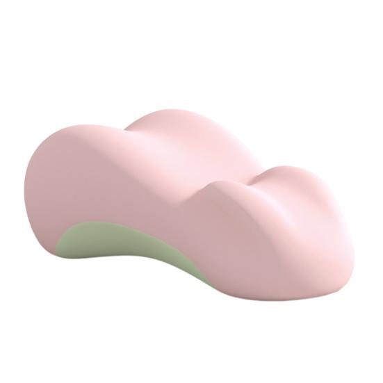 Couple Sleeping Pillow Memory Foam Wedge Cushion Hygienic Breathable Cover High Elastic Core Ergonomic Design Butt Cushion