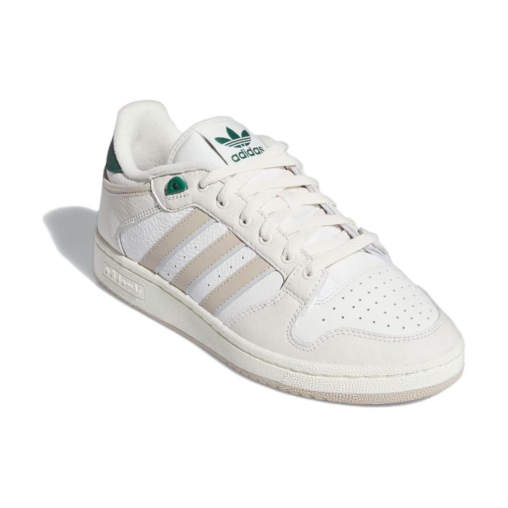 Adidas Originals Centennial Non-Slip Shock Absorbing Durable Low-Top Skate Shoes Unisex Skate Shoes White Green ID6214