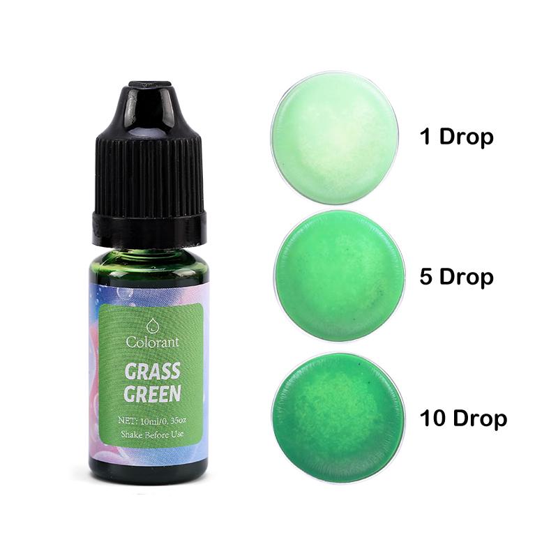 

18 Colors 10ml Liquid Dye Candle Resin Pigment Colorant Resin Soy Wax Dye for DIY Candle Soap UV Epoxy Resin Mold Crafts Making трава зеленый