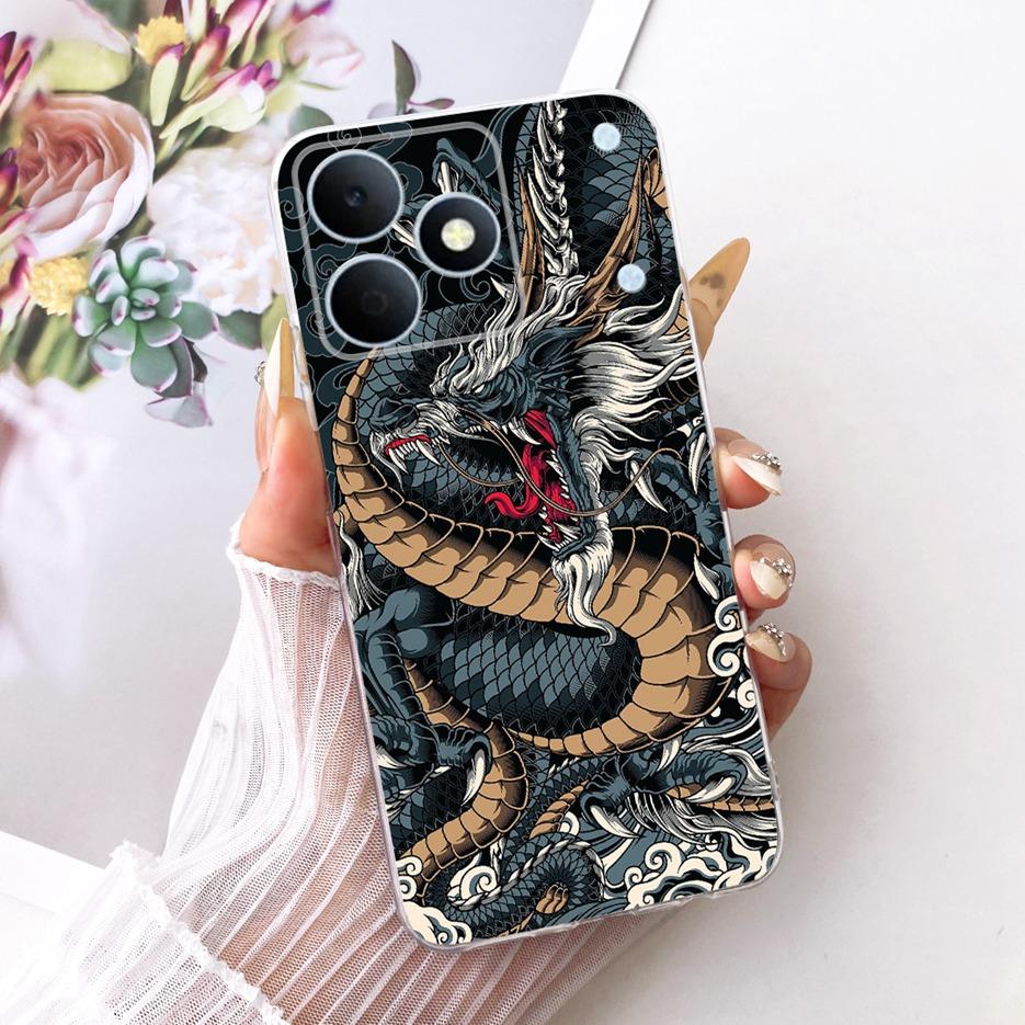 For Realme Note 80 Case RMX5388 Cool Fashion Painted Cover Soft Silicone Phone Case For Realme Note 80 Note80 4G Back Cover Bags