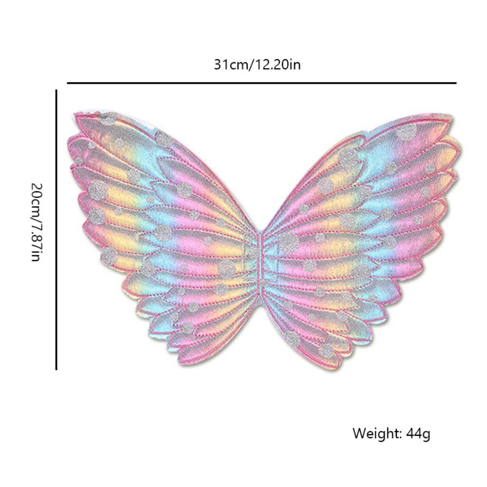 Polyester Children Magic Wand Dress Up Prop Fairy Princess Angel Wings Gril Boy
