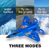 Children Remote Control Plane F22 Glider EPP Foam Fixed Wing Electric Toy Sea land And Air Remote Control Plane Toy Gift