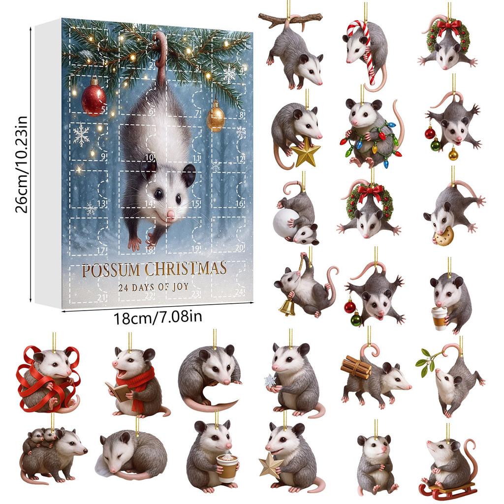 Julnedräkning Hängande Akrylpynt Med Game Of Thrones Och Wicked För Julklapp